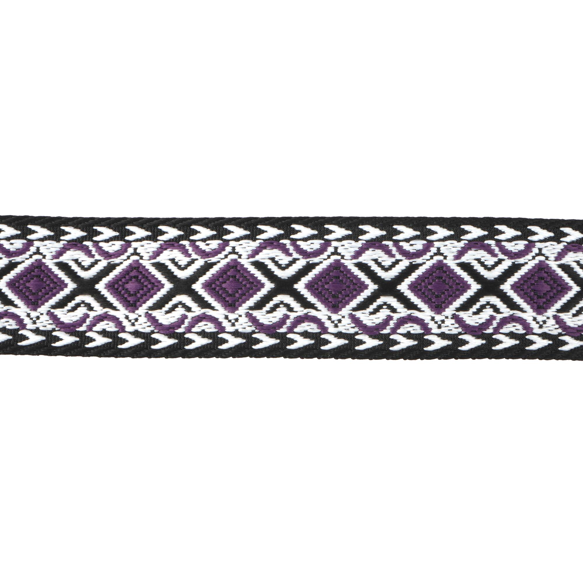 1.5" Black Rhombus Belting Trim by Celebrate It®